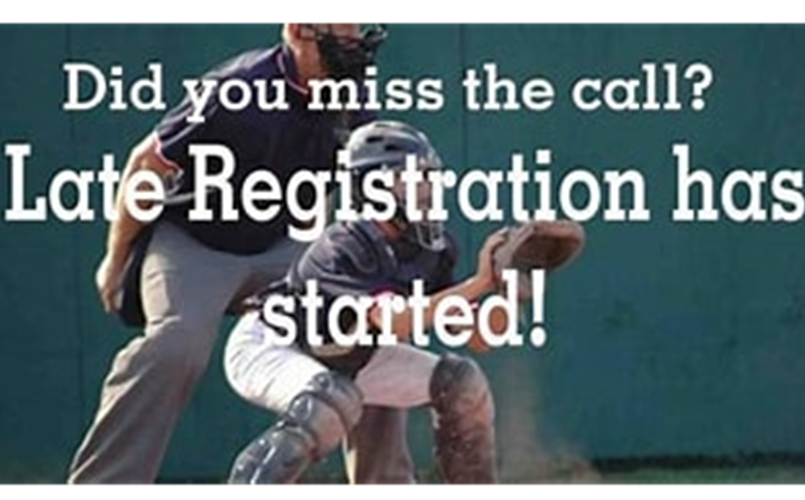 We are in Late Registration Phase through April 15!