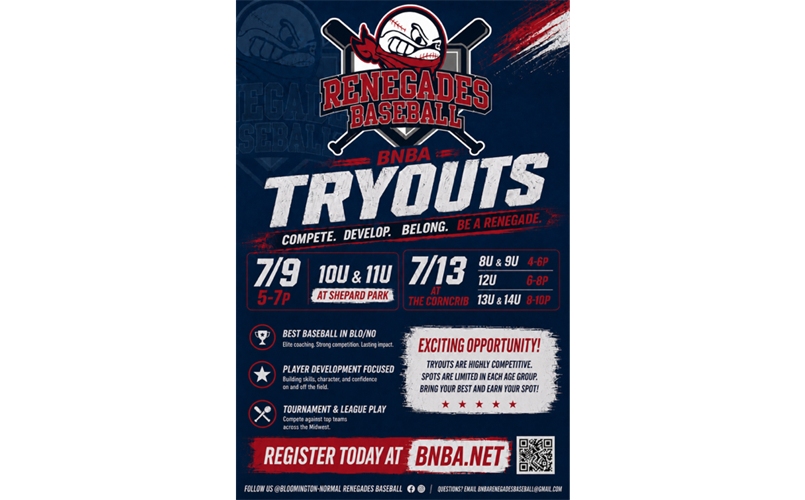 Renegades Baseball Tryouts